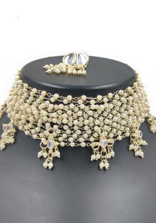 Picture of Gorgeous Dark Khaki Necklace Set