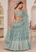 Picture of Ravishing Crepe & Net Dark Sea Green Lehenga Choli