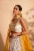 Picture of Enticing Organza Ghost White Readymade Lehenga Choli