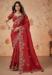 Picture of Shapely Silk Crimson Saree