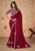 Picture of Statuesque Silk Maroon Saree