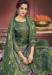 Picture of Ravishing Chiffon Sea Green Straight Cut Salwar Kameez