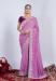 Picture of Grand Georgette Pale Violet Red Saree