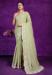 Picture of Well Formed Chiffon Tan Saree