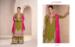 Picture of Elegant Silk Olive Drab Straight Cut Salwar Kameez