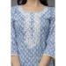 Picture of Cotton Light Slate Grey Readymade Salwar Kameez