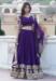 Picture of Alluring Georgette Purple Lehenga Choli