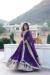 Picture of Alluring Georgette Purple Lehenga Choli