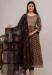 Picture of Rayon & Cotton Black Readymade Salwar Kameez