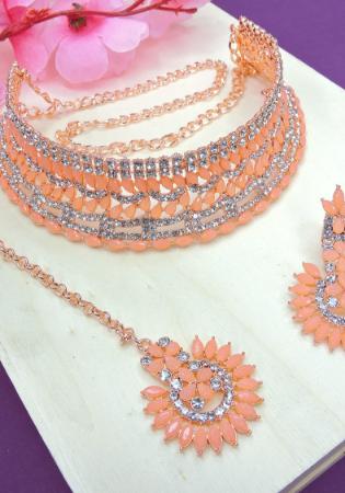 Picture of Sublime Dark Salmon Necklace Set