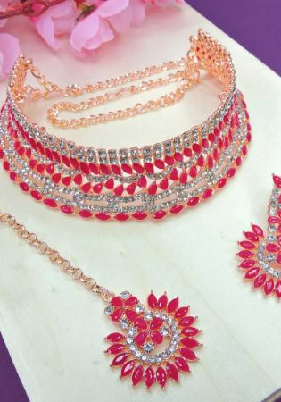 Picture of Pleasing Plum Necklace Set