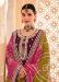 Picture of Gorgeous Chiffon Brown Straight Cut Salwar Kameez