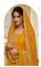 Picture of Beautiful Georgette Orange Straight Cut Salwar Kameez