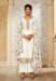 Picture of Classy Georgette White Straight Cut Salwar Kameez