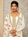 Picture of Classy Georgette White Straight Cut Salwar Kameez