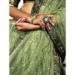 Picture of Statuesque Chiffon Dark Olive Green Lehenga Choli