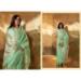 Picture of Splendid Cotton & Linen Dark Sea Green Saree