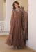 Picture of Gorgeous Georgette Sienna Readymade Gown