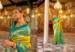 Picture of Ravishing Silk Olive Saree