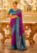 Picture of Gorgeous Silk Purple Saree