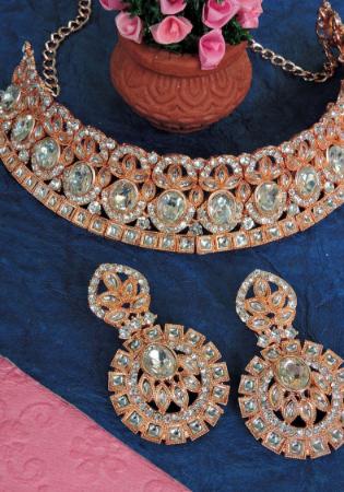 Picture of Resplendent Rosy Brown Necklace Set