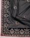 Picture of Well Formed Georgette & Silk Black Saree