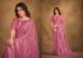 Picture of Lovely Georgette & Net & Satin Hot Pink Saree