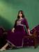 Picture of Shapely Georgette Purple Readymade Salwar Kameez