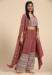 Picture of Marvelous Georgette Indian Red Readymade Salwar Kameez