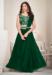 Picture of Fascinating Georgette Dark Green Lehenga Choli