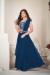 Picture of Good Looking Georgette Midnight Blue Lehenga Choli