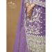 Picture of Fine Organza Grey Straight Cut Salwar Kameez