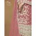 Picture of Organza Indian Red Straight Cut Salwar Kameez