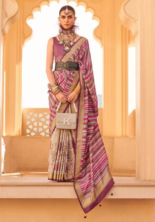 Picture of Radiant Silk Burly Wood Saree