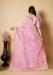 Picture of Beautiful Organza Dark Salmon Saree