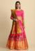 Picture of Ideal Silk Deep Pink Lehenga Choli