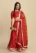 Picture of Statuesque Cotton & Silk Indian Red Lehenga Choli