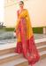 Picture of Sublime Silk Orange Saree