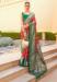 Picture of Good Looking Silk Indian Red Saree