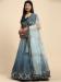 Picture of Taking Net Light Slate Grey Lehenga Choli