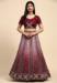 Picture of Wonderful Net Maroon Lehenga Choli