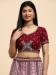 Picture of Wonderful Net Maroon Lehenga Choli