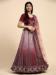 Picture of Wonderful Net Maroon Lehenga Choli