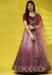 Picture of Pretty Net Maroon Lehenga Choli