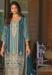 Picture of Chiffon Midnight Blue Straight Cut Salwar Kameez