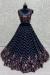 Picture of Marvelous Georgette Midnight Blue Lehenga Choli