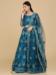 Picture of Statuesque Net Midnight Blue Lehenga Choli