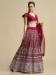 Picture of Resplendent Net & Silk Purple Lehenga Cholis