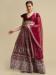 Picture of Resplendent Net & Silk Purple Lehenga Cholis