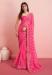 Picture of Charming Georgette Deep Pink Saree